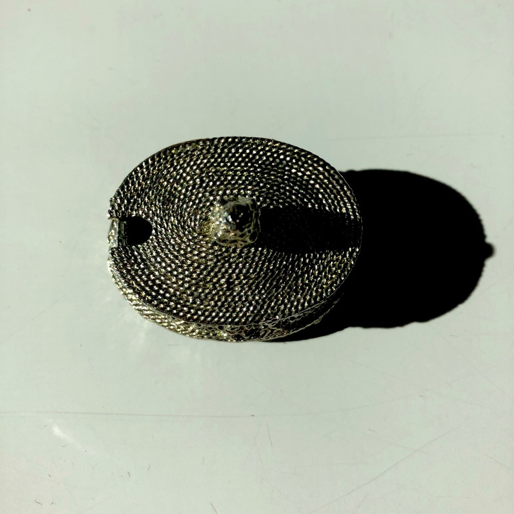 Tiny Pewter Trinket Box